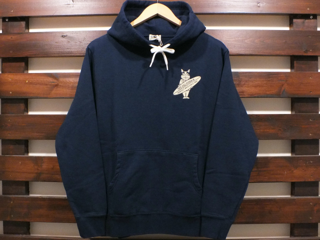 【送料無料】The Endless Summer TES CALIFORNIA OLD SIGN FLOCKY SWEAT PARKA NAVY